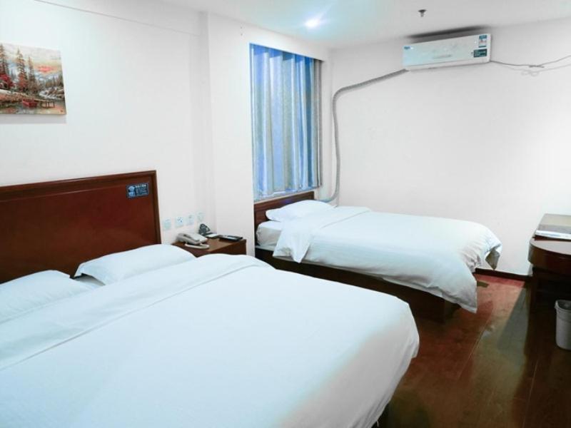 Greentree Inn Gaobeidian City Jingguang South Street Railway Station Express Hotel Buitenkant foto